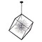 Cwi Lighting Starburst 20 Light Chandelier With Chrome & Black Finish 1178P44-20-601 - alternate 2